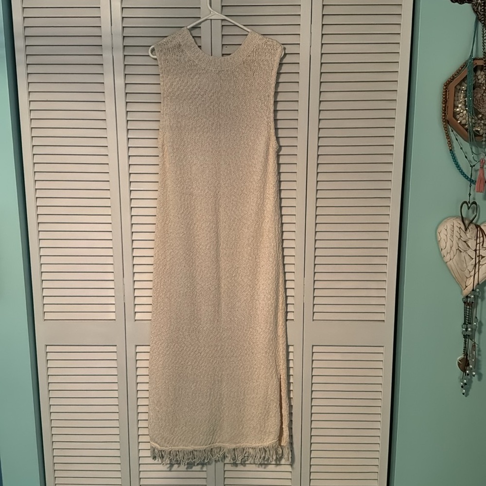 Callahan Cream Maxi Dress